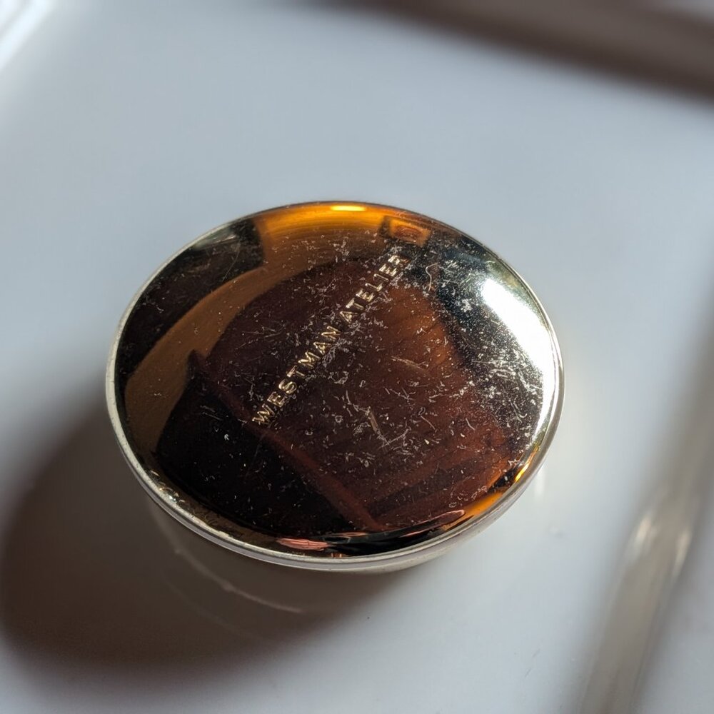 Westman Atelier Empty Gold Powder Compact